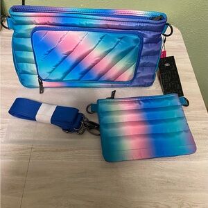 THINK ROYLN Multicolor Quilted Bag Set